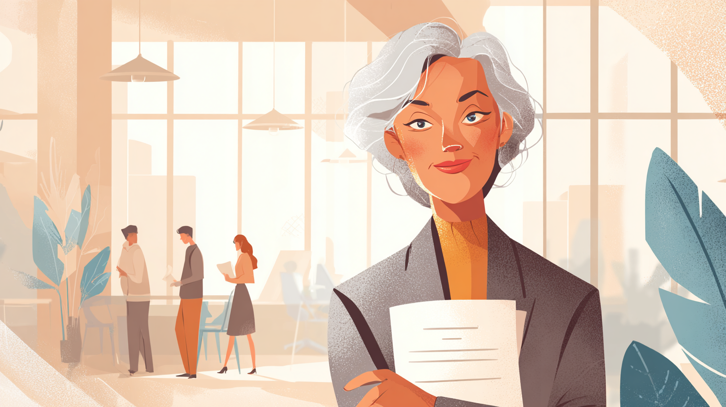 comment trouver un emploi après 50 ans sans diplôme